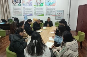 翟老师到校区做工作指导